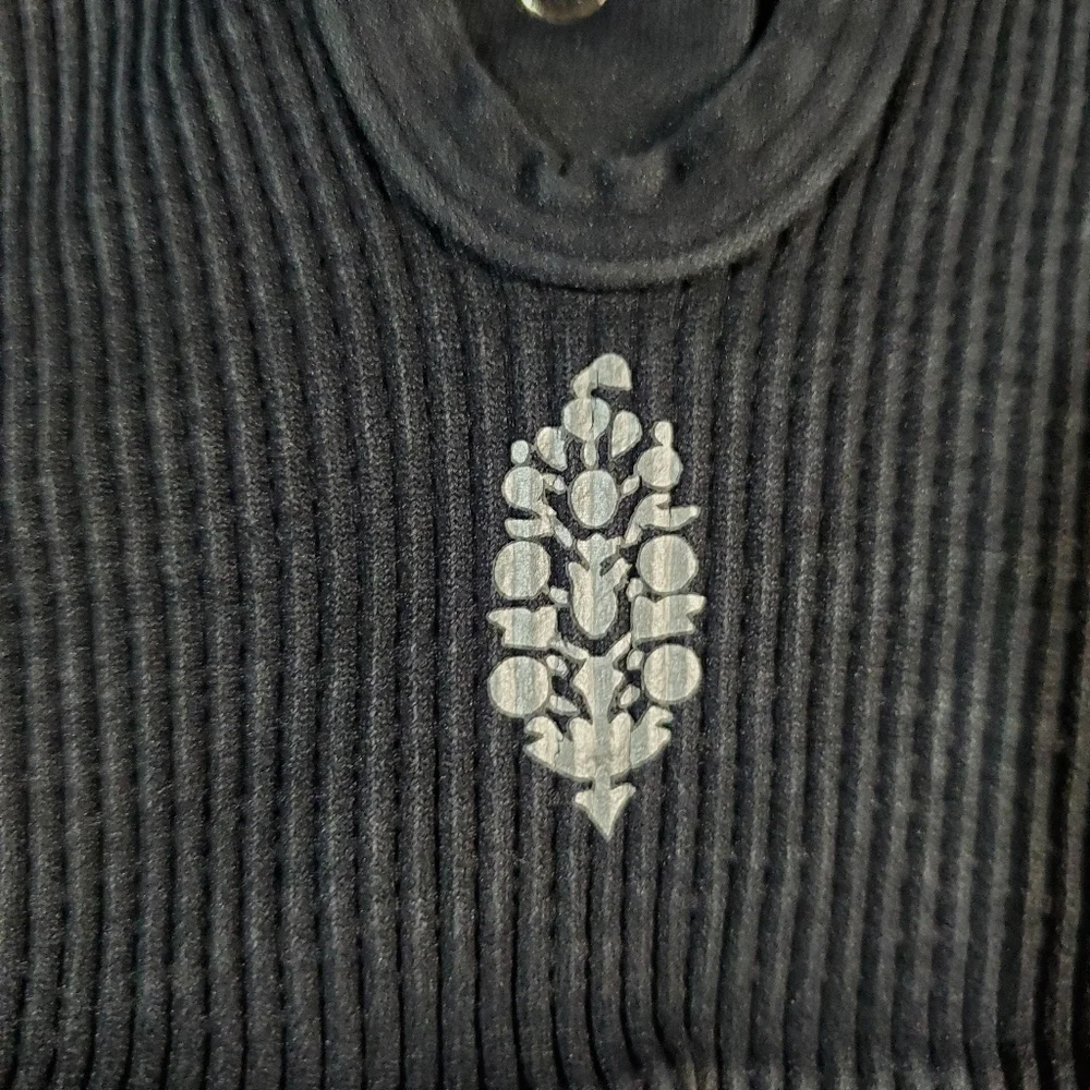 FP Movement by Free People Charcoal Ribbed Tank Top - Picture 3 of 7